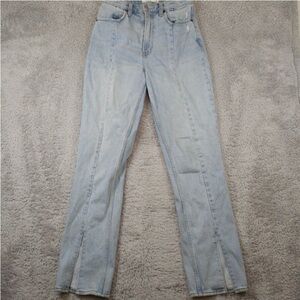 Abercrombie & Fitch Light Wash Straight Leg Jeans